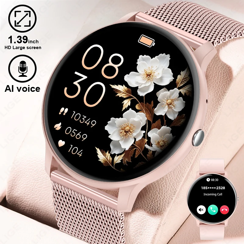 Smartwatch Custom - Reloj Inteligente LIGE con Llamadas Bluetooth