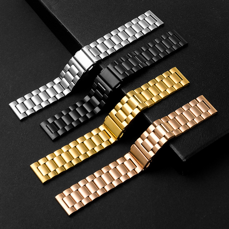 Correa de acero inoxidable par - Motorola Smartwatch Accessories reseña y precio