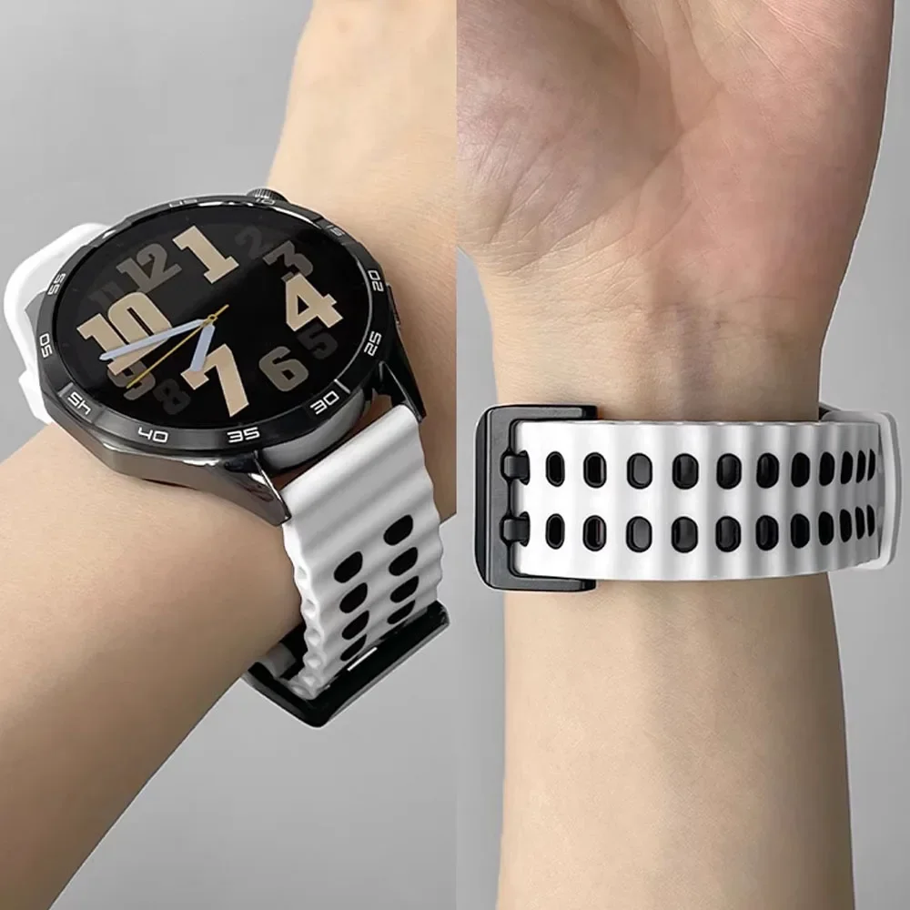 Correa de silicona transpirabl - Motorola Smartwatch Accessories reseña y precio