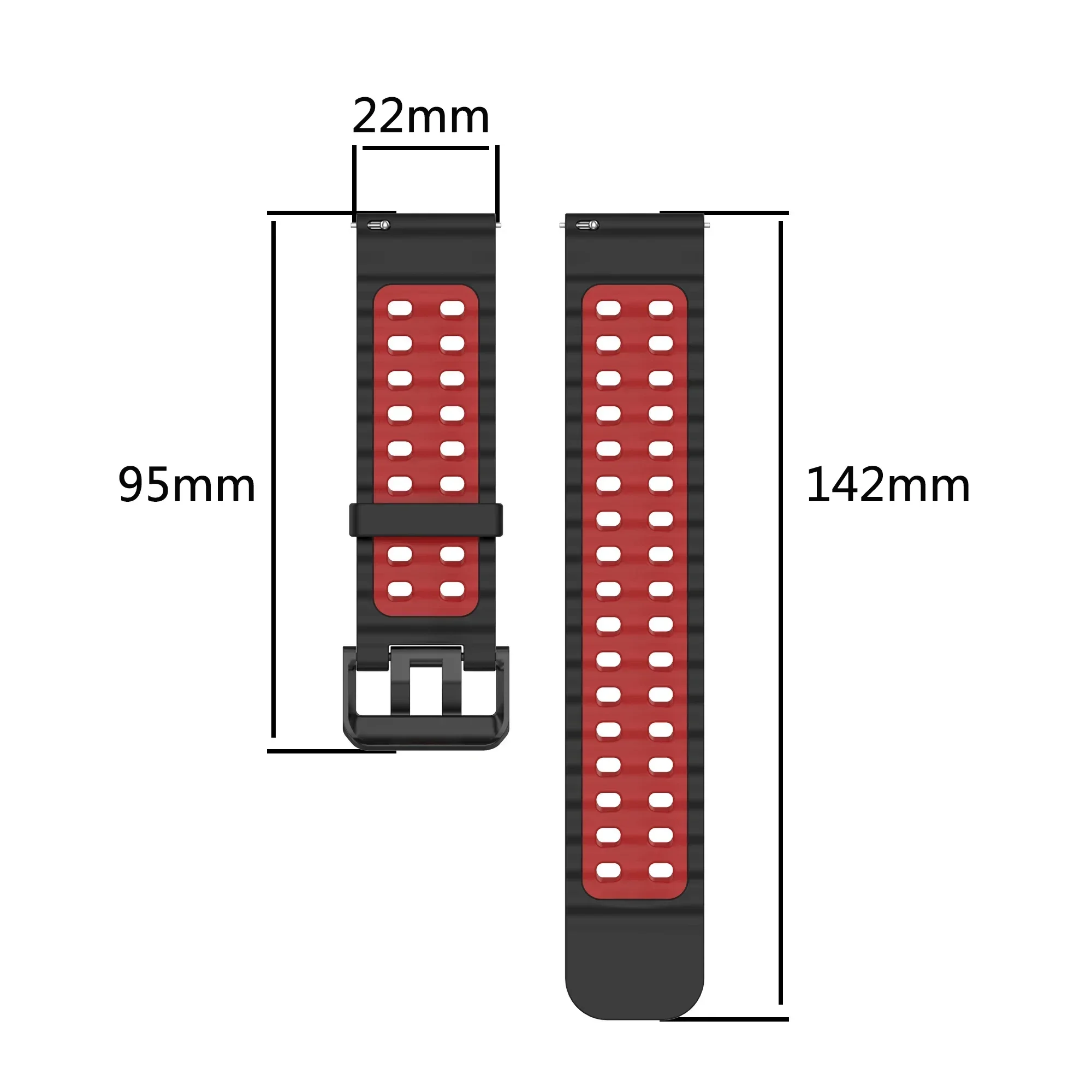 Correa de silicona transpirabl - Motorola Smartwatch Accessories reseña y precio