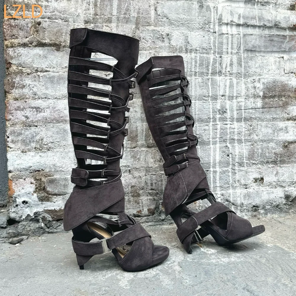 Botas de mujer con hebilla de  - Leather Classic Strap reseña y precio