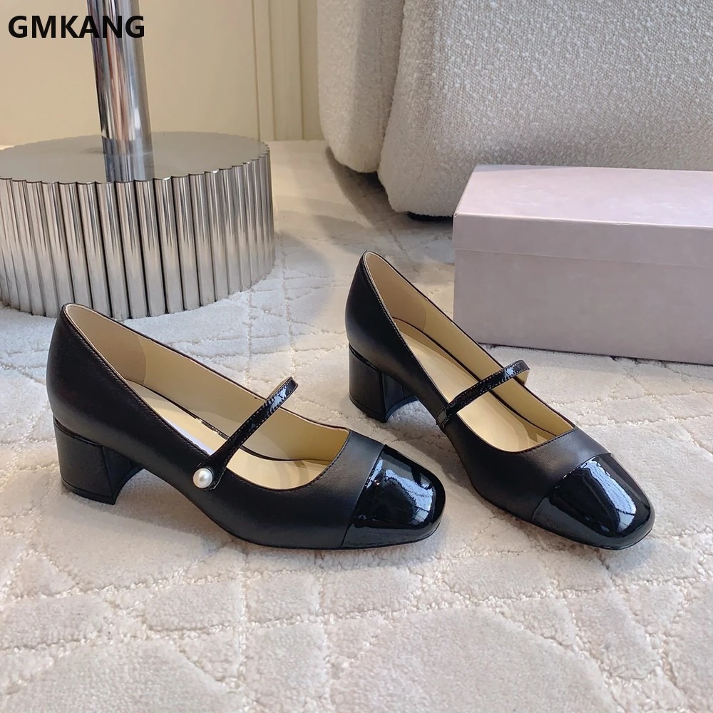 Zapatos Clásicos Mary Jane con - Leather Classic Strap reseña y precio