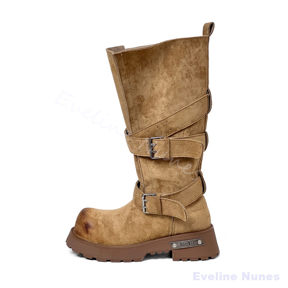 Botas de Motociclista de Plata - Leather Classic Strap reseña y precio