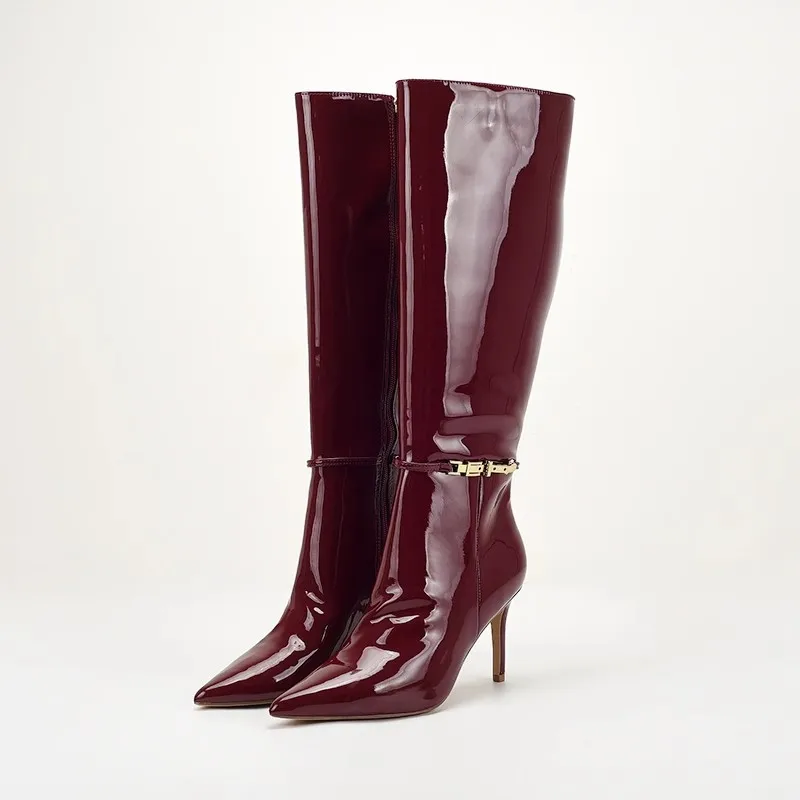 Botas Largas de Mujer de Charo - Leather Classic Strap reseña y precio