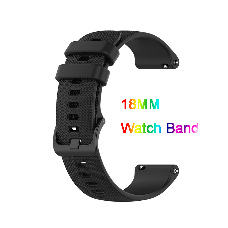 Correa de silicona de 18mm par - Fossil Smartwatch Accessories reseña y precio