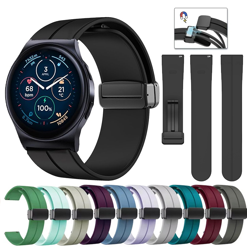Correa de silicona suave de 20 - Motorola Smartwatch Accessories reseña y precio