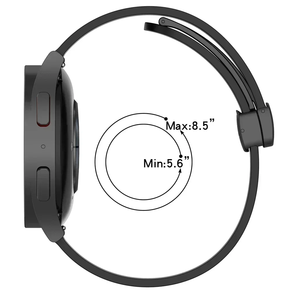 Correa de silicona suave de 20 - Motorola Smartwatch Accessories reseña y precio