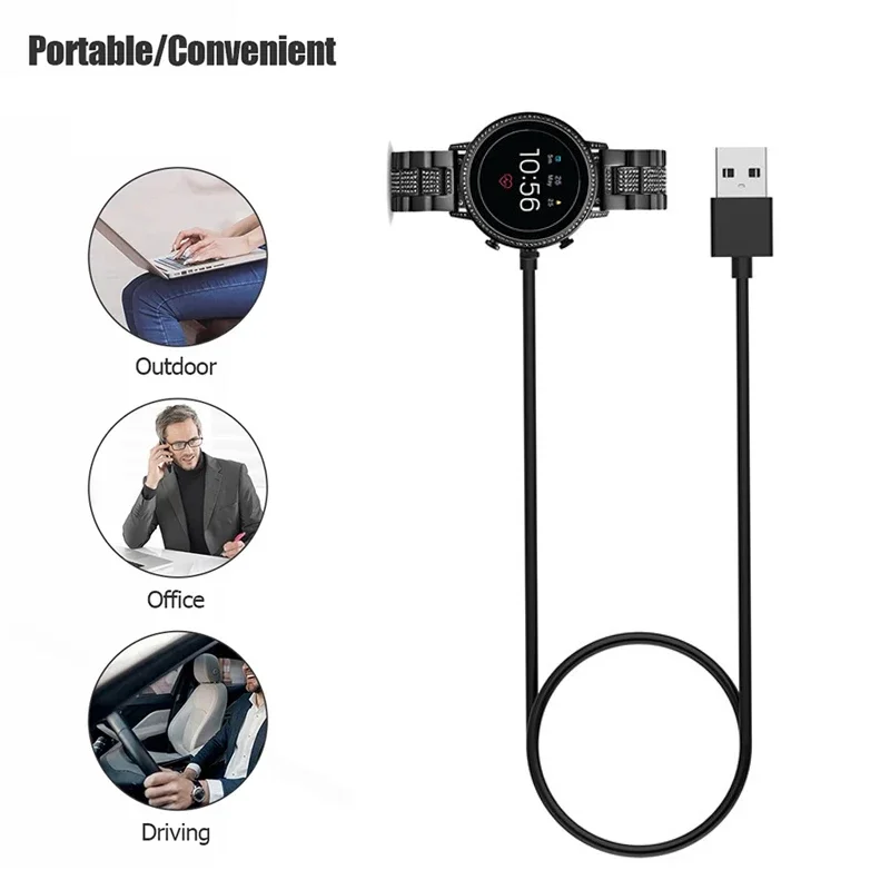 Base de carga rápida magnética - Fossil Smartwatch Accessories reseña y precio