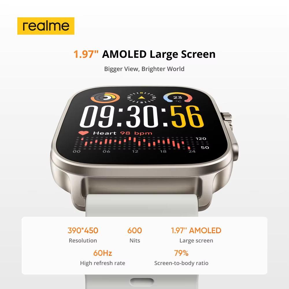 Versión Global realme watch 5  - Smartwatch X2 reseña y precio