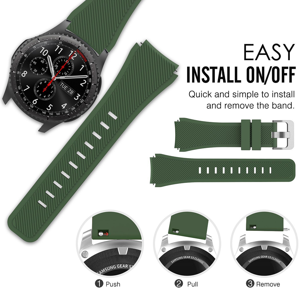 Correa de 20mm 22mm para Samsu - Titan Smartwatch Accessories reseña y precio